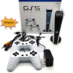 PUREPOWER - La consola de videojuegos retro inalámbrica GS5 nostálgica plug