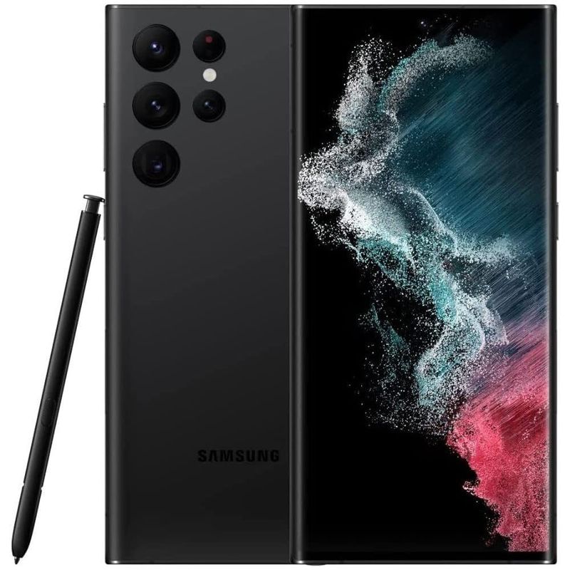 SAMSUNG - SAMSUNG S22 Ultra 12GB 256GB Negro Reacondicionado