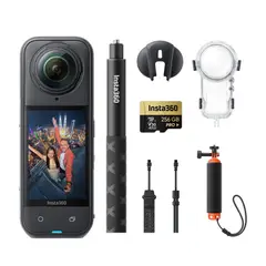 INSTA 360 - Cámara de acción Insta360 X5 Paquete invisible de buceo