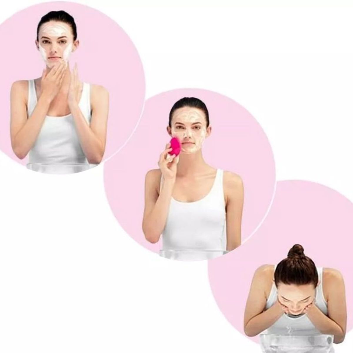 MOVI - Cepillo Facial LUNA Mini 2 TSonic Silicona 8 Velocidades