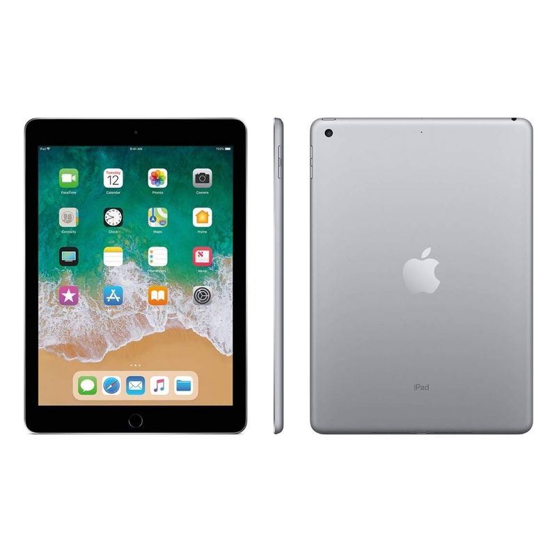 APPLE - Apple iPad 97inch with WiFi 128GB- Space Gray 2017 Model Reacondicionado