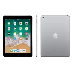 APPLE - IPad 2018 Model with Wi-Fi 128GB 97in iPad - Space Gray Reacondicionado