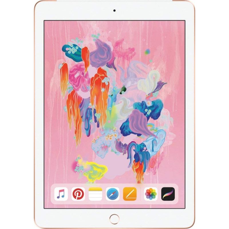 APPLE - Apple iPad 2018 Model with Wi-Fi 32GB Apple 97in iPad - Gold Reacondicionado