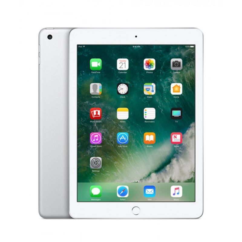APPLE - Apple iPad 2018 Model with Wi-Fi 32GB Apple 97in iPad - Silver Reacondicionado