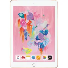 APPLE - IPad 2018 Model with Wi-Fi 128GB 97in iPad - Gold Reacondicionado