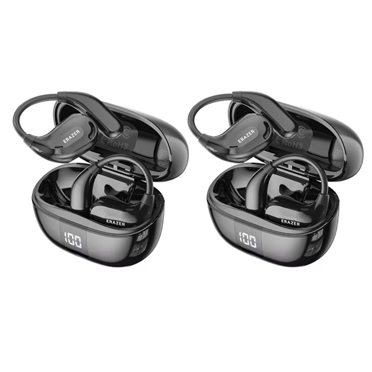 LENOVO - Set 2 Audífonos Lenovo XT66 Pro Tws Bluetooth 5.4 -Negro