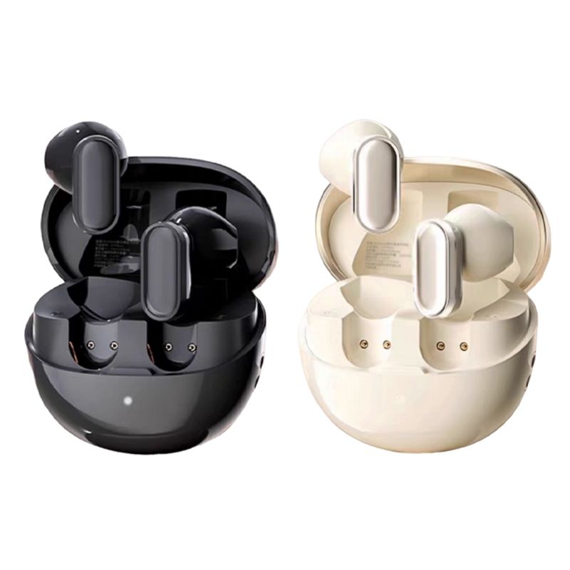 LENOVO - Set 2 Audífonos Lenovo LP19 PRO TWS Bluetooth 5.4 Negro y Blanco