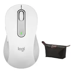 LOGITECH - Mouse Gamer Inalambrico M650 Vertical - Blanco y Estuche