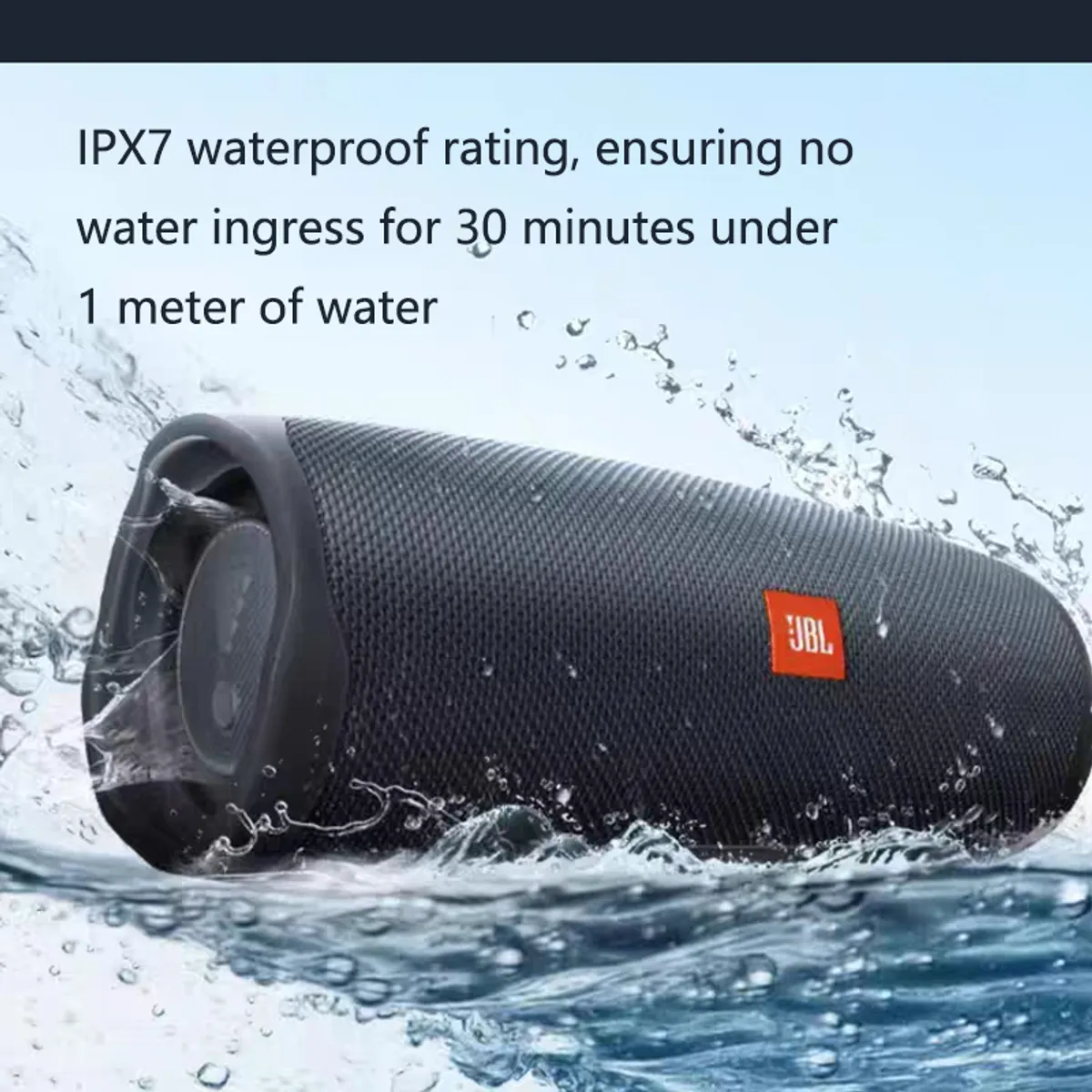 JBL - JBL Charge Esstential 2 Parlante Bluetooth 5.4 Acuatico IPX7-Negro