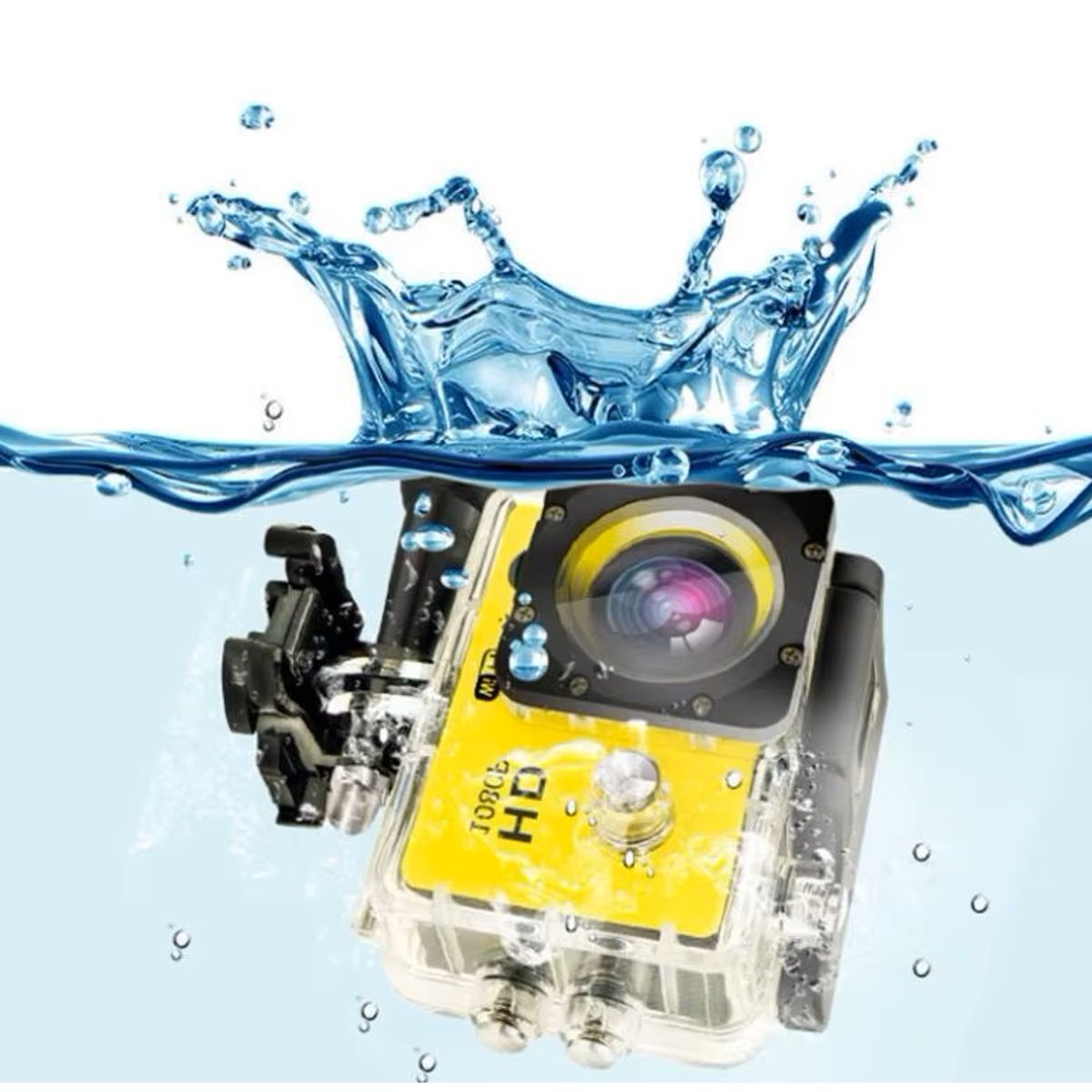 STARTECHOFFICE - Cámara Deportiva HD 1080 Portátil Impermeable 30mt 900 mAh 12MP