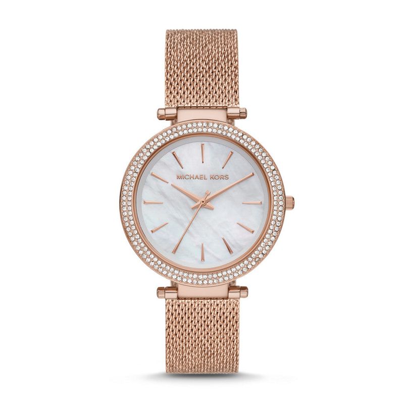 MICHAEL KORS - Reloj Michael Kors Darci MK4519 Rose Gold Acero Inoxidable Para Mujer