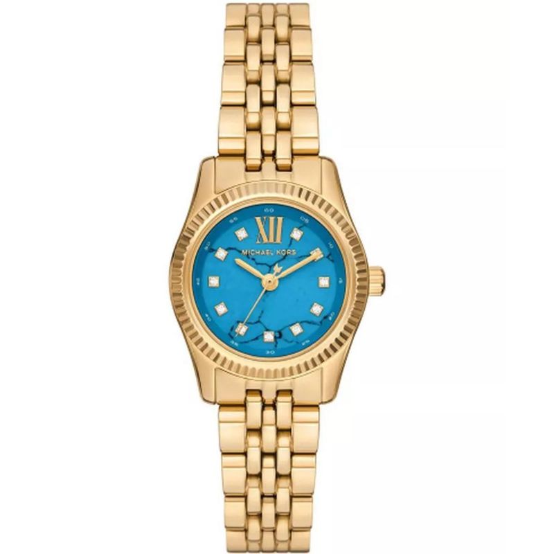 MICHAEL KORS - Reloj Michael Kors Lexington MK4813 Dorado Acero Inoxidable Para Mujer.-