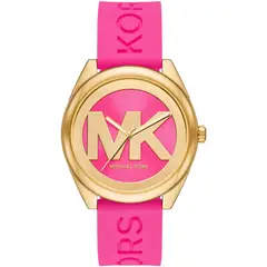 MICHAEL KORS - Reloj Janelle MK7349 Rosado Acero Inoxidable Para Mujer