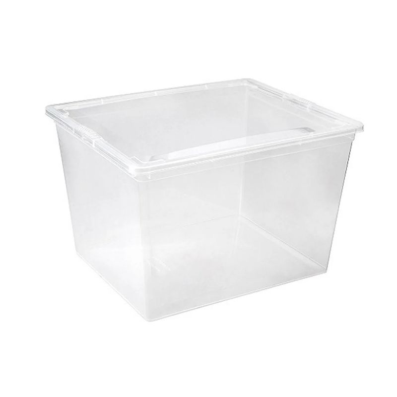 REYPLAST - Caja Organizadora Apilable Reyplast Modubox 30 L Con Tapa