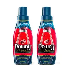 DOWNY - X2 Suavizante Concentrado 450ml Pasión Rosas Violeta.