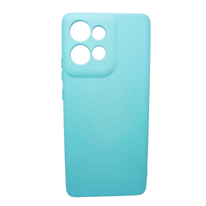 GENERICO - Protector Carcasa Silicona para Motorola Edge 50 Verde Menta
