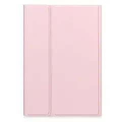 GENERICO - Funda Con Teclado Para Samsung Galaxy Tab S9 S9 Fe 11 Rosa Palo