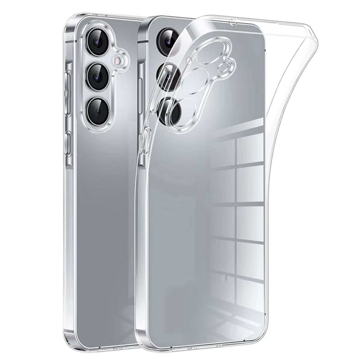 GENERICO - Carcasa Funda Transparente Compatible Con Samsung S25