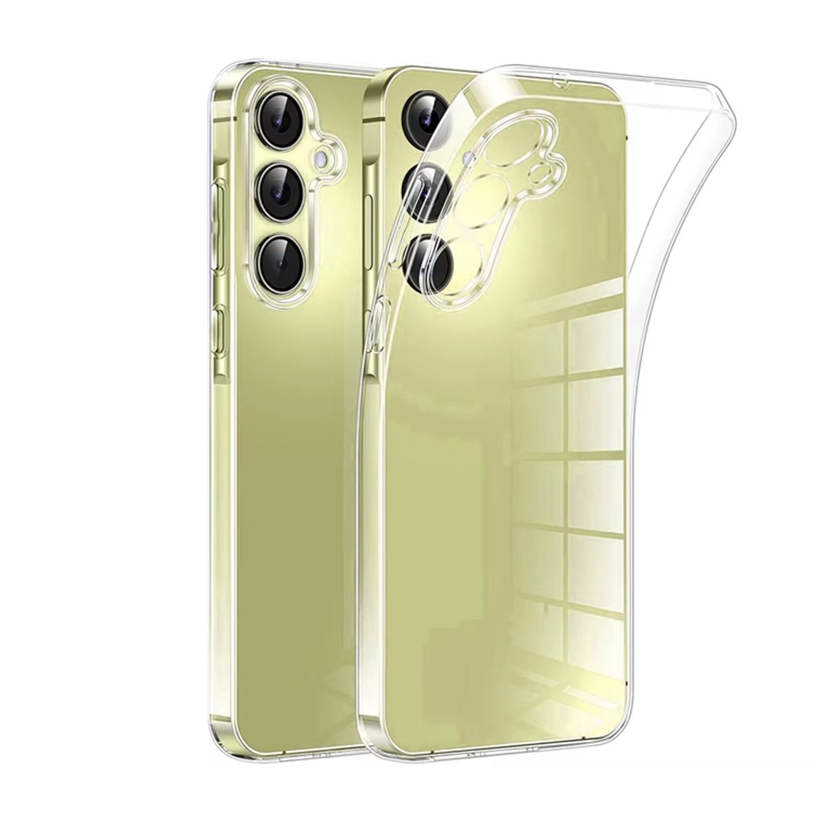 GENERICO - Carcasa Funda Transparente Compatible Con Samsung S25 Plus