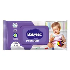 BABYSEC - Toallitas Húmedas Premium Paquete 70 Toallitasc/u