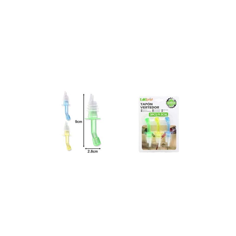 GENERICO - TAPÓN VERTEDOR 3PCS 95CM