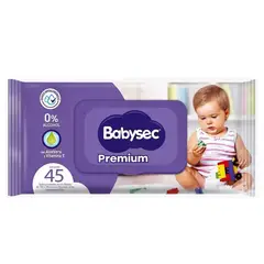 BABYSEC - Toallitas Húmedas Premium Paquete 45 Toallitasc/u