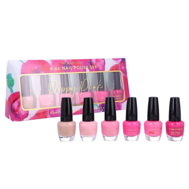 BODY LUXURIES - Set De Esmaltes De Uñas Tradicionales Pink