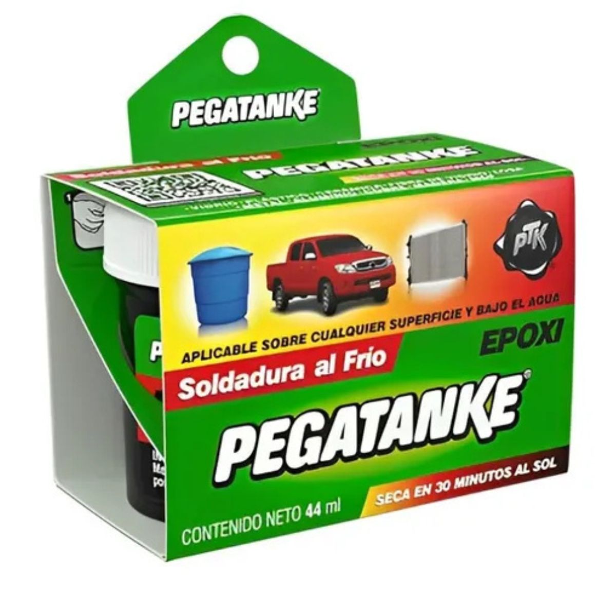 PEGATANKE - Pegamento Pegatanke Soldadura Frio Adhesivo Epoxico Negro