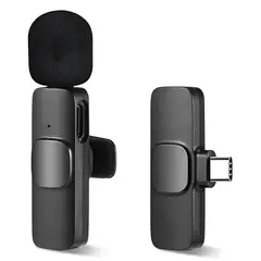 TECMASTER - Microfono Inalámbrico HIFI para Smartphone Android & Iphone