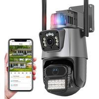 Cámara De Seguridad Wifi Exterior 6mp Con Doble Lente Alexa