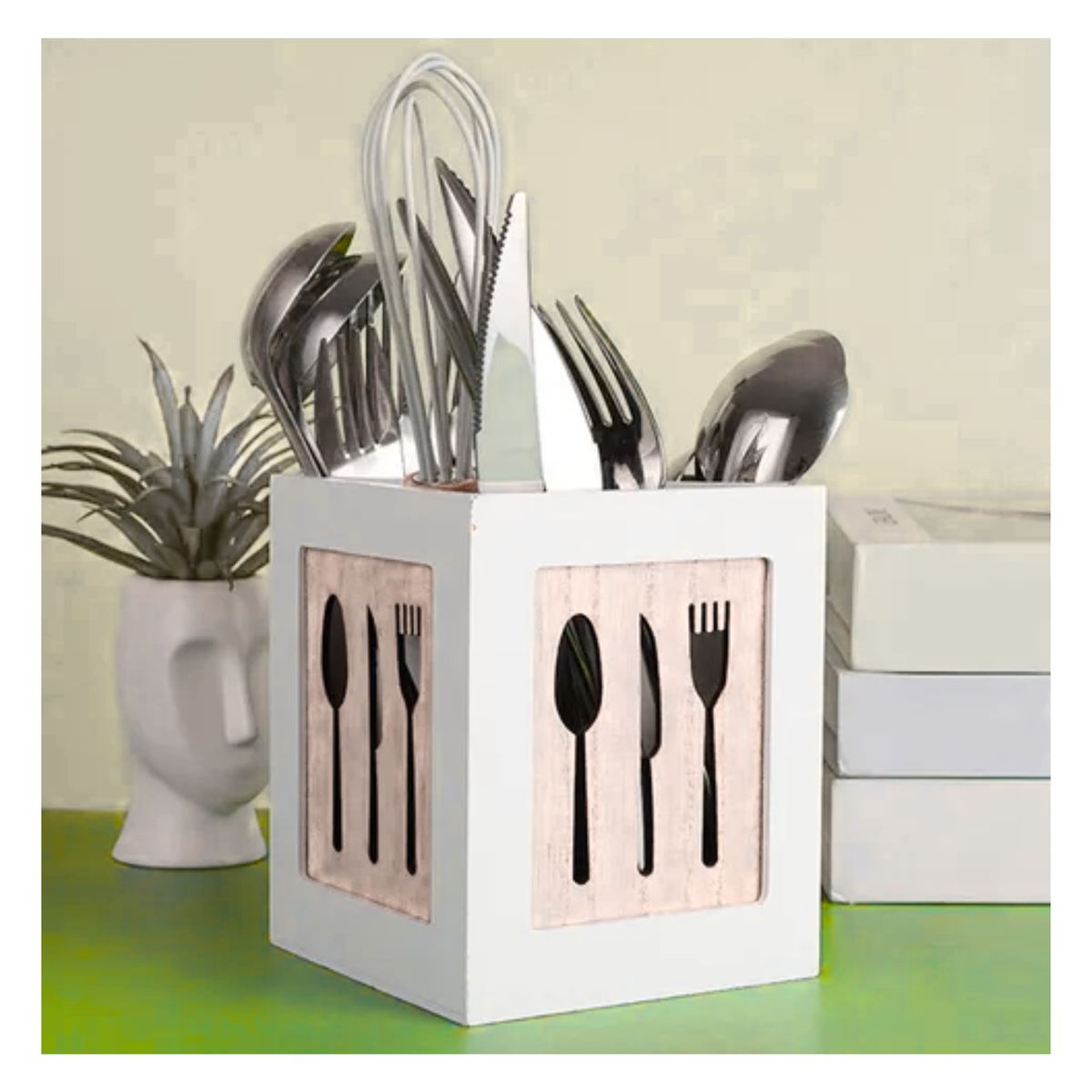 EKOL TACTICA MILITAR - Organizador Utensilios Cocina Porta Cubiertos Porta Servicio.