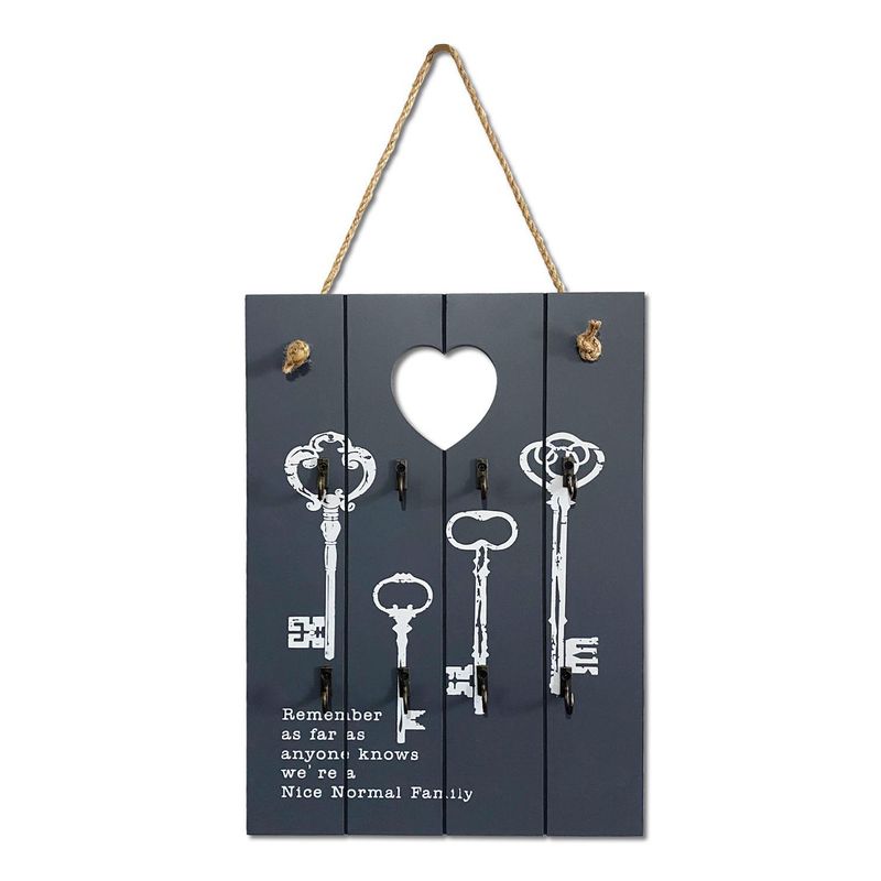 GENERICO - Porta Llave De Madera Colgador Para Llaves Decorativo