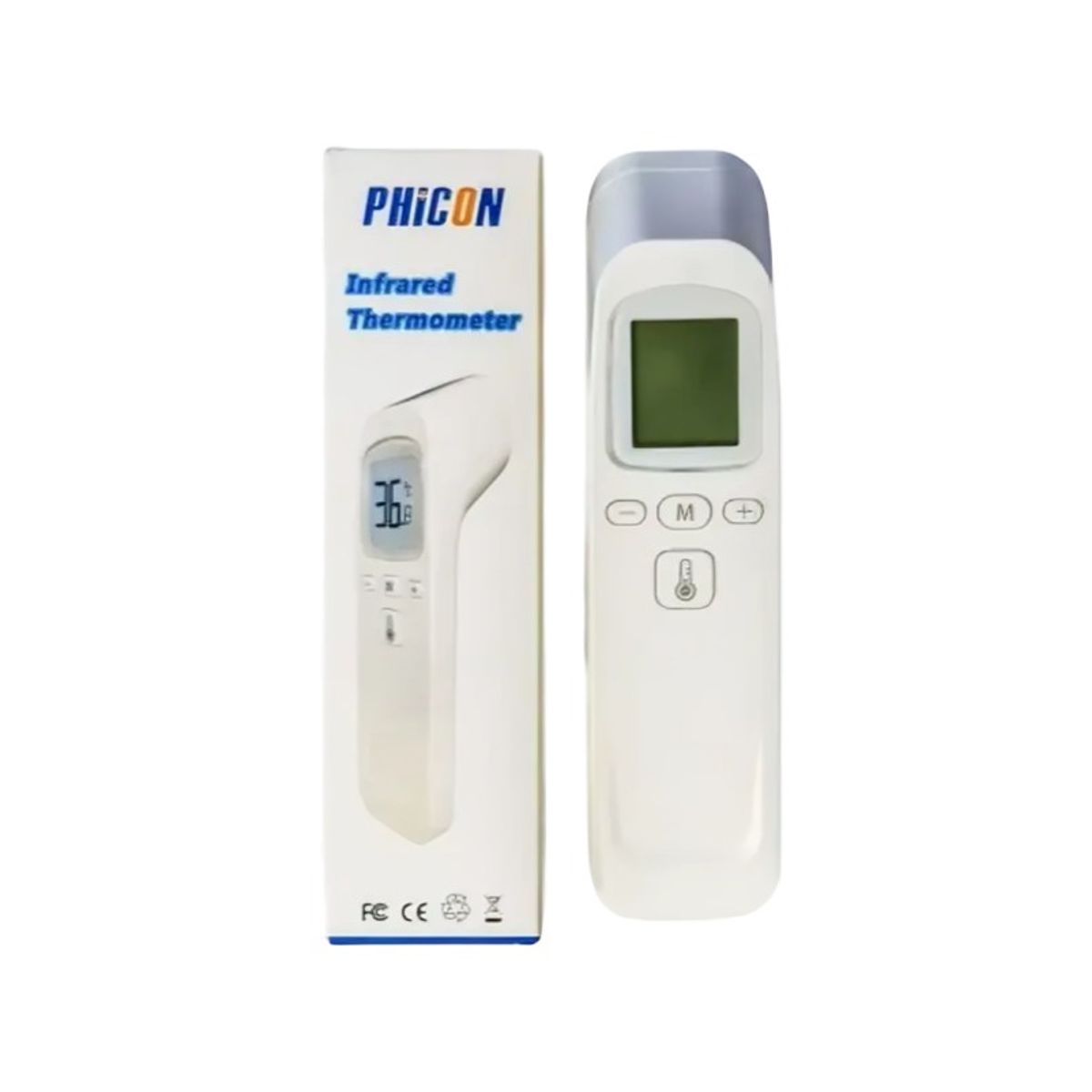 GENERICO - Termómetro Infrarrojo Frente Sin Contacto Digital PHICON