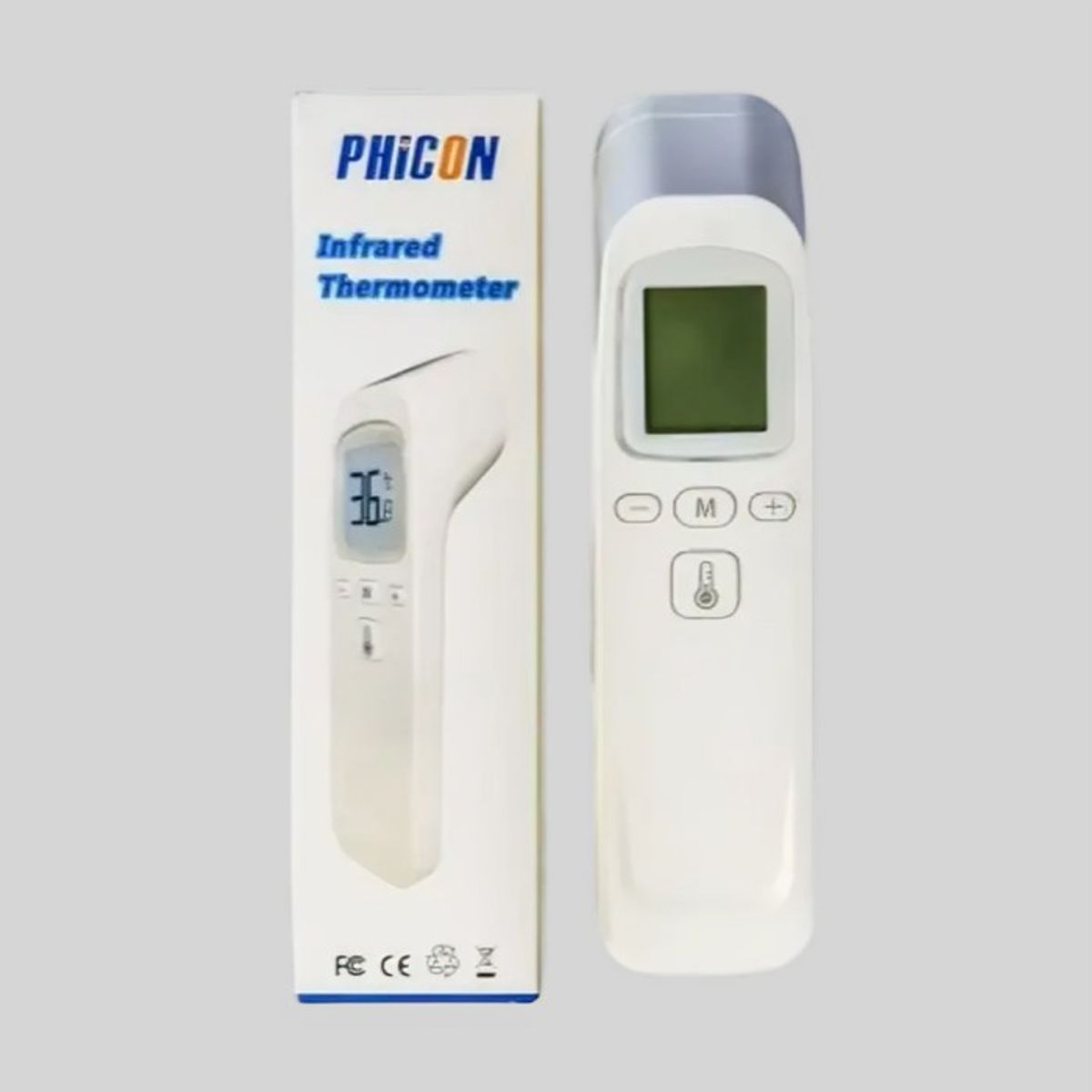 GENERICO - Termómetro Infrarrojo Frente Sin Contacto Digital PHICON
