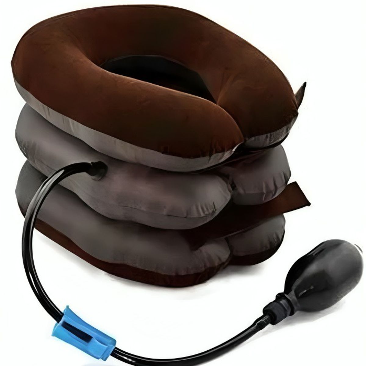 GENERICO - COJIN TRACCION CERVICAL CUELLO INFLABLE