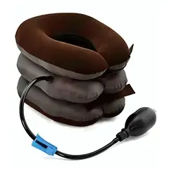 GENERICO - COJIN TRACCION CERVICAL CUELLO INFLABLE