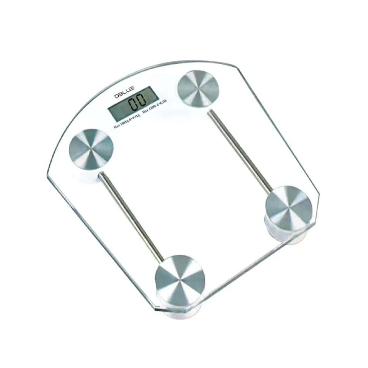 DBLUE - Pesa Balanza Digital de Baño 180kg Redonda Dblue.-