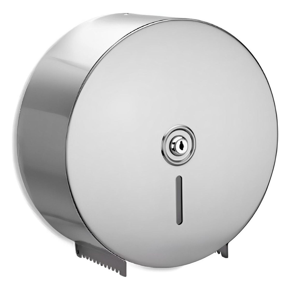 TAUMM - Dispensador De Papel Higiénico Acero Inoxidable Con Llave Industrial