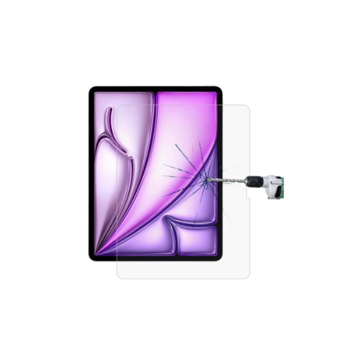 GENERICO - Lamina De Vidrio Para iPad Air 13 M2 2024