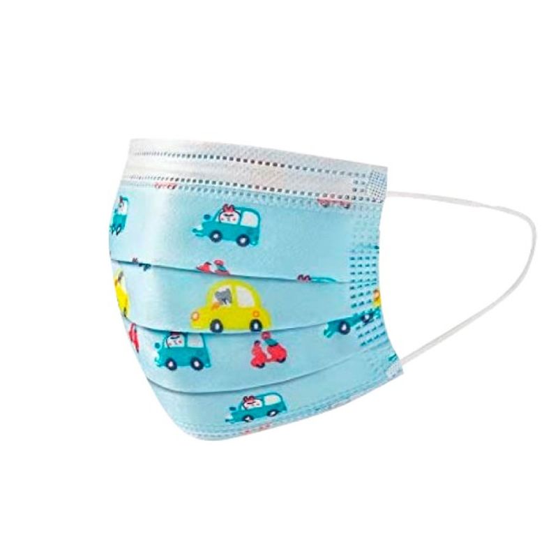 GENERICO - Pack 50 Mascarillas Para Niño Antiviral Desechable