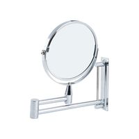 Espejo Redondo Doble Cara Con Aumento X3 Al Muro