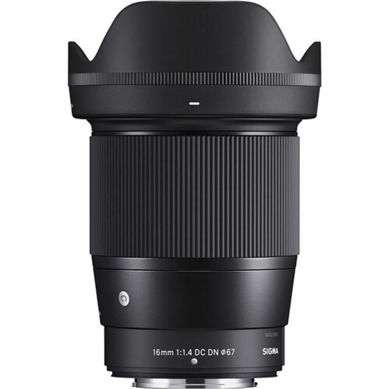 SIGMA - Sigma 16mm f/1.4 DC DN Contemporáneo Lente Para Fujifilm X - Negro
