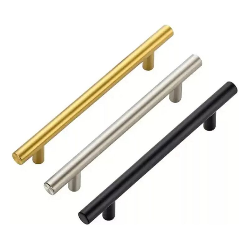 ROZENBERG SPA - Tirador Inoxidable Madrid Dorado 96x150x12mm 10uni+tornillo
