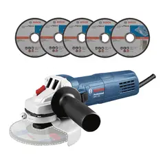 BOSCH - Esmeril Angular GWS 700 + 5 discos