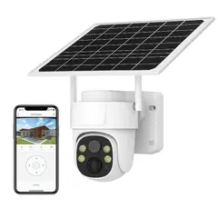 GENERICO - Camara de Seguridad Solar Wi-Fi 1080 HD