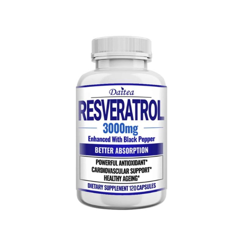 GENERICO - Resveratrol Extracto Puro De Resveratrol 3000mg 120caps
