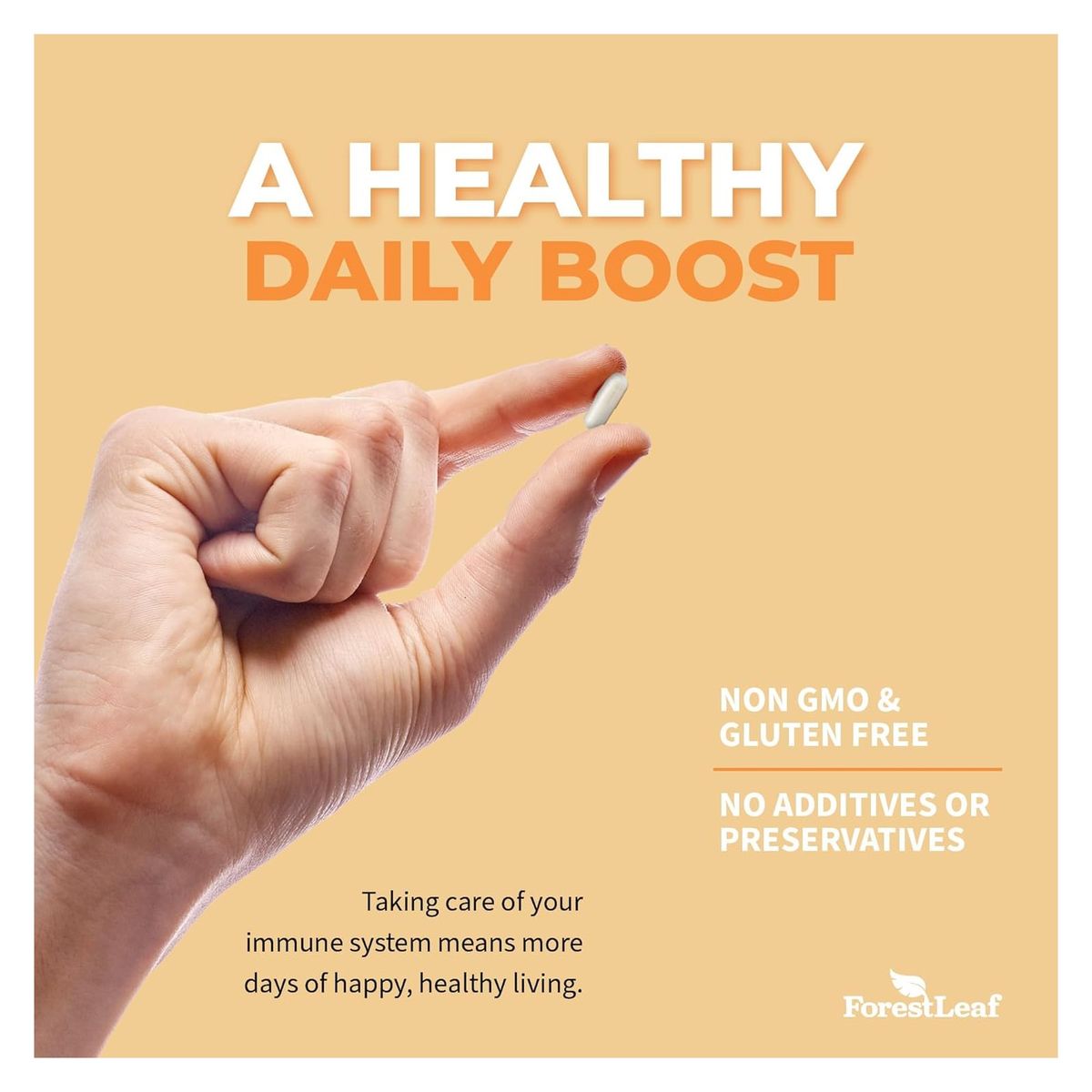 GENERICO - Forest Leaf Vitamina D Cholecalciferol D3 50000ui 1250mcg