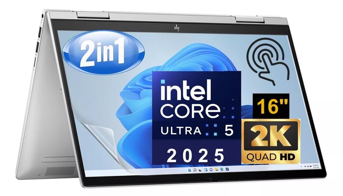 Notebook NEW Envy X360 2025 16 tactil 2-in-1 INTEL Ultra 5 125H Ssd 512gb 16gb Ddr5