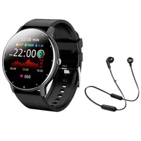 Audifonos 215BT Negro Bluetooth y Fit Pro reloj inteligente B