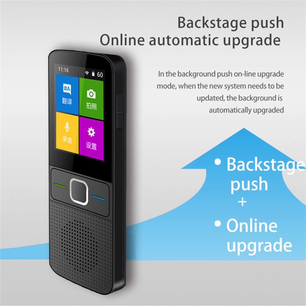 RENVMEXY - Traductor Inteligente 45 Idiomas - Voz, Foto, Offline Negro